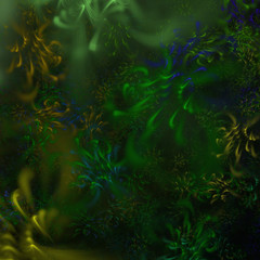 Fototapeta na wymiar Abstract Computer generated Fractal design. A fractal is a never-ending pattern. Fractals are infinitely complex patterns that are self-similar across different scales. 2d rendering