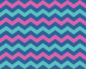Zigzag pattern seamless. Zig zag background color. Vector abstract design.