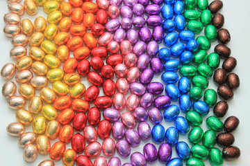 Chocolate easter eggs