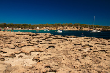 beach in spain-cala bassa-ibiza