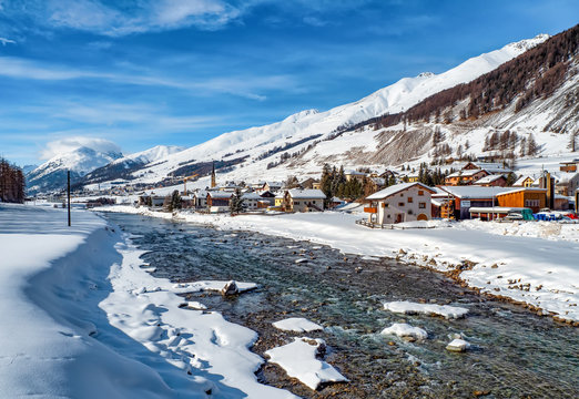 Zuoz, Graub&uuml;nden, Swiss
