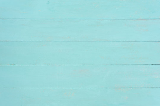 Turquoise wood painted background