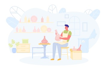 Master Make Pot, Earthenware or Ceramics Crockery