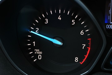 Modern car Dashboard