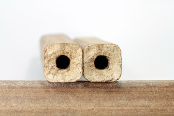 wood briquettes