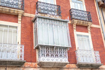 Obraz premium PIEDRAHITA AVILA DETALLES BALCONES 