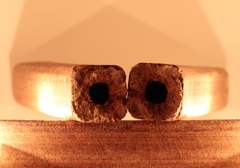 wood briquettes