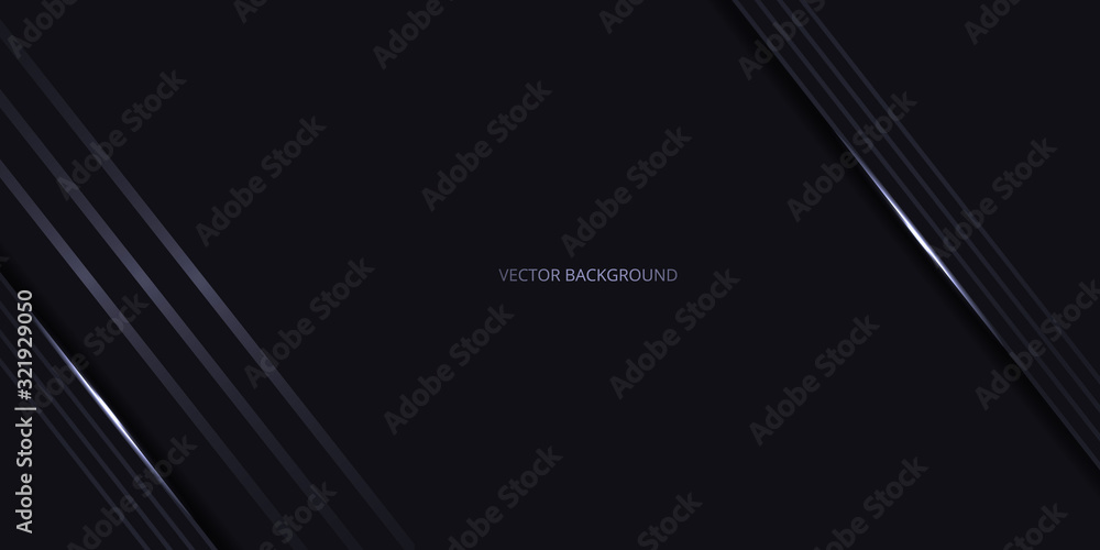 Poster black modern luxury abstract background with shadows and light lines. luxury design modern futuristi