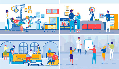 Fototapeta premium Medicine and Healthcare - Services and Technology.