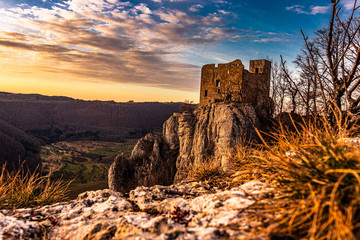 Fototapeta premium Fortress Ruin Reussenstein