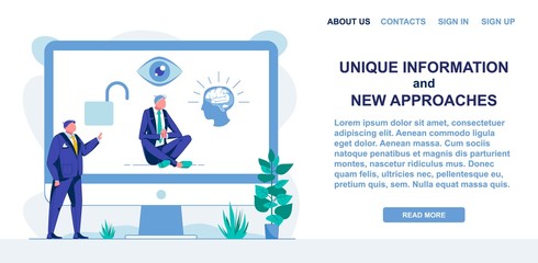 Unique Information and New Approaches in Lessons.