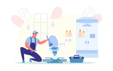 Plumber Eliminates Problem Toilet at Clients Home