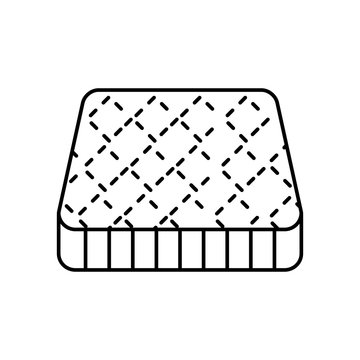recommend clip art: mattress bedding icon. Simple line outline vector orthopedics icons for ui and ux website or mobile application