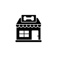 Shop, pet icon. Simple elements of animals store icons for ui and ux, website or mobile application