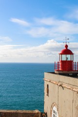lighthouse in the sea