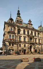 Townhouse in Klodzko. Poland - obrazy, fototapety, plakaty