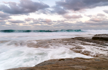 Tamarama Beach at sunset, Sydney Australia
