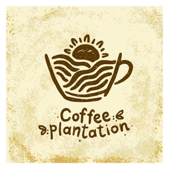 Logo coffee plantations