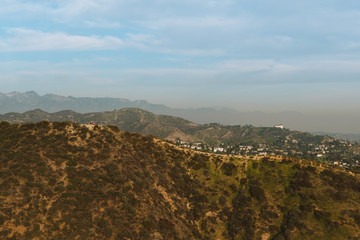 Landscapes taken during a hike in Los Angeles 
