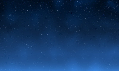 Galaxy with star. Night blue sky wiht cloud Abstract background.