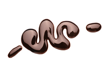 Tasty sauce on white background