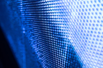 CloseUp LED blurred screen. LED soft focus background. abstract background ideal for design.