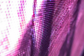 CloseUp LED blurred screen. LED soft focus background. abstract background ideal for design.