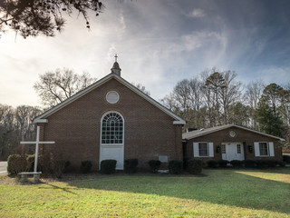 Obraz premium Methodist Church In Western NC