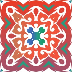 Mexican ornamental talavera ceramic.