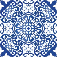 Portuguese vintage azulejo tiles.