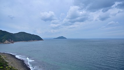 芥屋の大門公園遊歩道から見る情景＠糸島、福岡