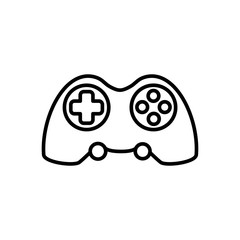 game controller icon design vector logo template EPS 10