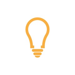 Bulb logo vector