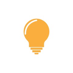 Bulb logo vector