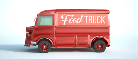 Vintage food truck © FrankBoston