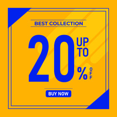sale promotion advertising material Vector. Useful for ad, social media, brochure, email, flyer, leaflet, poster, web ad, ect.