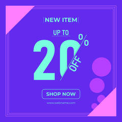 sale promotion advertising material Vector. Useful for ad, social media, brochure, email, flyer, leaflet, poster, web ad, ect.