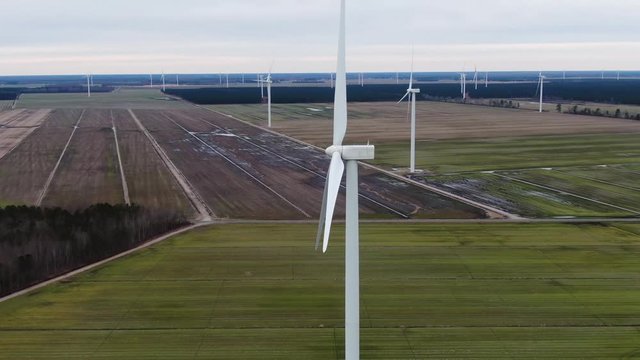 Aerial Orbit Wind Turbine