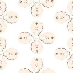 baby graphic pattern wallpaper object