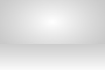 White gray gradient background surround Vector