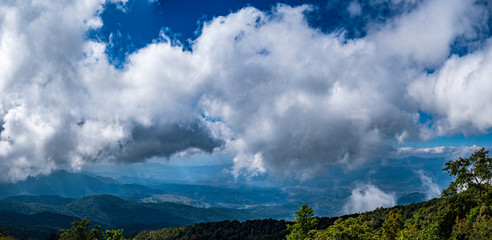 Fototapeta na wymiar Thailand Clouds 