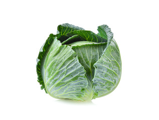 Obraz premium Cabbage isolated on white background