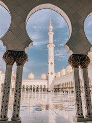 Grand mosque Sheikh Zayed Abu Dhabi, UAE