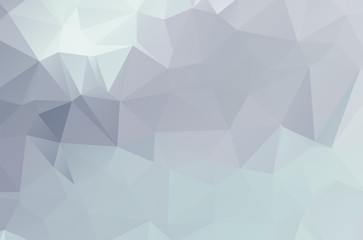 Obraz premium Abstract Lowpoly vector Gray background. Template for style design