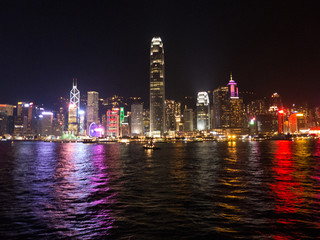 Fototapeta na wymiar Hong Kong Lights