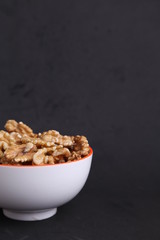 delicious walnut nuts if peel
