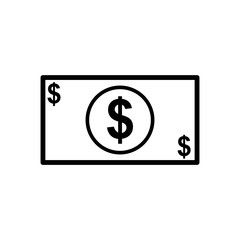 money - finance icon vector design template
