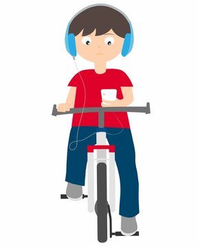 自転車のながら運転