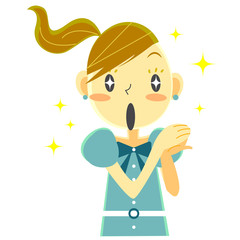 女の子　キラキラ