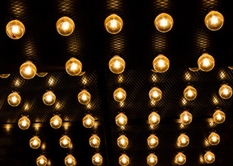 abstract background with colored lights